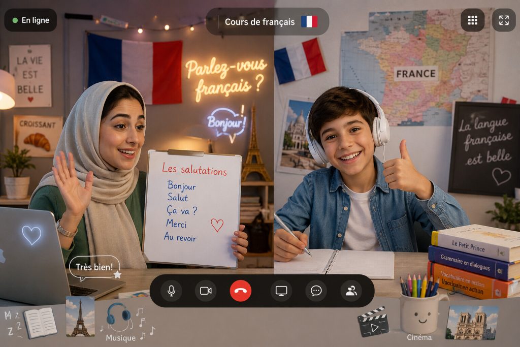 آموزش زبان فرانسه با متد کوچینگ